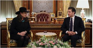 Президент Барзани принял генерального консула США