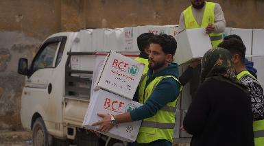 "Благотворительный фонд Барзани": С начала кризиса в Рожаву было отправлено 367 грузовиков с гуманитарной помощью