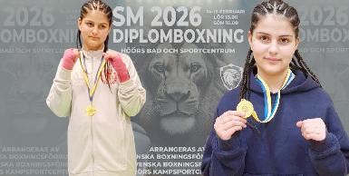 11-летняя курдская девочка завоевала золото на молодежном чемпионате по боксу в Швеции