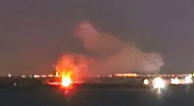 В Дохуке упал беспилотник 