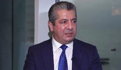 Премьер-министр Барзани призывает прекратить нападения на Курдистан