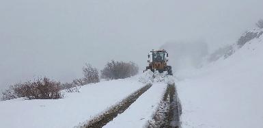Дорога к горе Гара в Дохуке вновь открыта после сильного снегопада