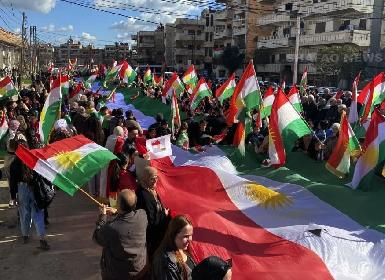 Сирийские курды проводят митинги в поддержку Курдистана