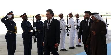 Президент Барзани прибыл в ОАЭ для переговоров о сотрудничестве