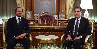 Президент Барзани принял уходящего консула Великобритании