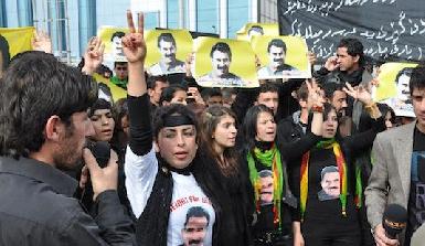 Протесты в Эрбиле за расширение курдских прав в Турции