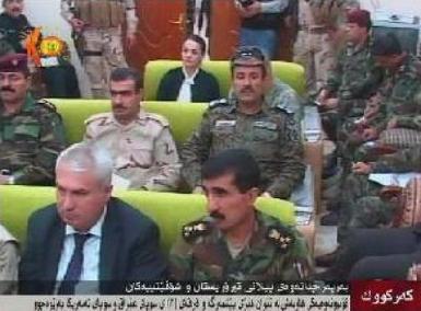 Курдские и американские военные провели в Киркуке совещание о мерах безопасности