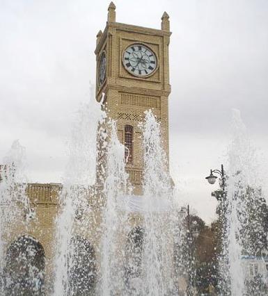 В Эрбиле появились городские часы
