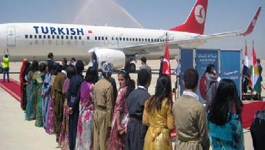 Начались рейсы в Эрбиль турецкой государственной авиакомпании 