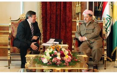 Президент Барзани обсудил с венгерским дипломатом сотрудничество в области энергетики