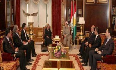 Масуд Барзани встретился с германской делегацией