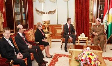 Президент Барзани принял европейскую миссию по верховенству права