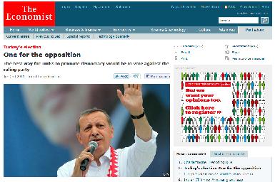 Публикация в "The Economist" вызвала шок в Турции 