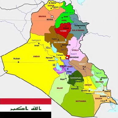 Ирак может развалиться на три части