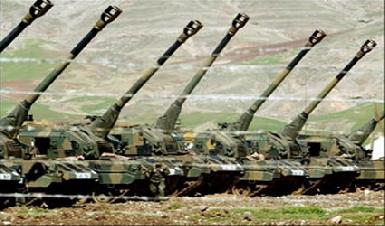 Турция обстреливает курдистанский Дералук 