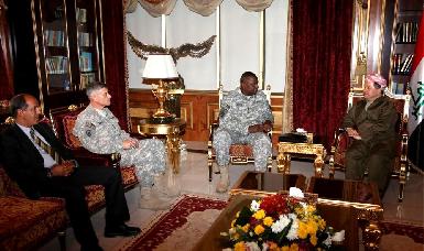 Президент Барзани принял американских военных