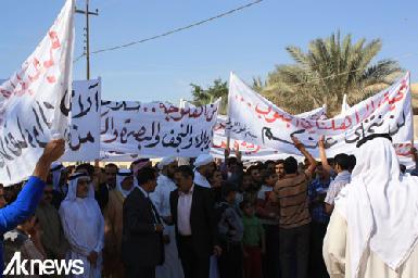 Жители Фаллдужи протестуют против планов образования суннитского региона