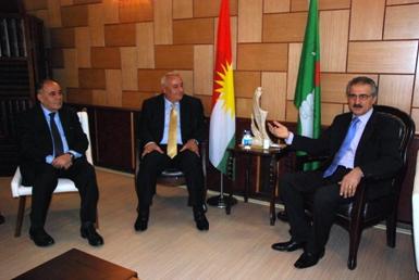 Делегация турецко-курдской партии посетила Курдистанский регион
