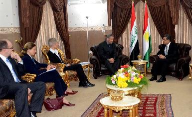Курдский министр иностранных дел принял главу Европейской миссии верховенства закона в Ираке