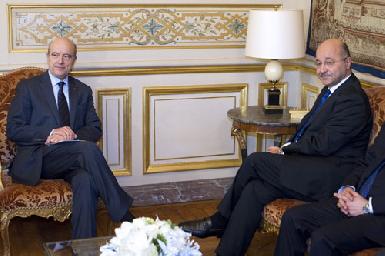 Премьер Курдистана встретился с министром иностранных дел Франции