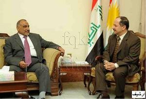  Президент Барзани встретился с Аделем Абдул-Махди