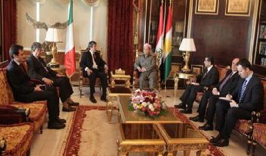 Итальянские дипломаты в Курдистане